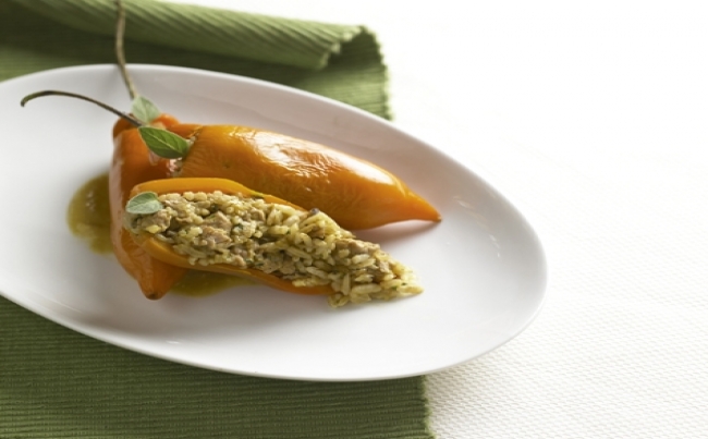 Ajíes rellenos